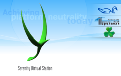 Splash screen for Serenity Virtual Station